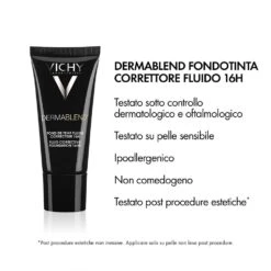 Vichy Dermablend Fondotinta Fluido Coprente Tonalità 15 Opal -Dr. Hauschka Negozio IT903701720 p5