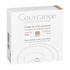 Avène Couvrance Crema Compatta Colorata Comfort 3.0 Sabbia