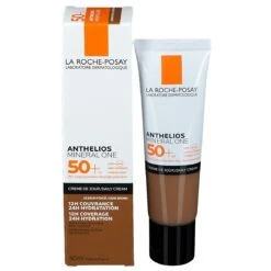 La Roche-Posay Anthelios Crema Viso Fondotinta SPF 50+ 05 Dark Brown -Dr. Hauschka Negozio IT979011943 p12